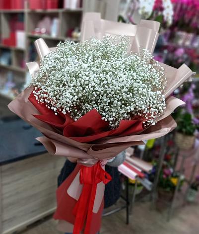 Букет цветов из: Гипсофила в Калининске