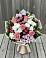Букет цветов из: Альстромерии, Гвоздики, Розы и Хризантемы в Калининске