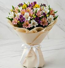 Букет цветов из:  Альстромерии #REPLACE_PRED# Калининске