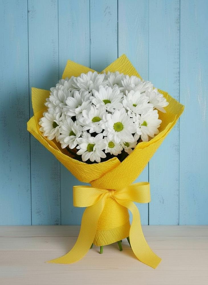 Букет цветов из: Хризантемы в Калининске