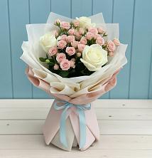 Букет цветов из:  Розы в Калининске