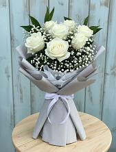 Букет цветов из:  Розы в Калининске