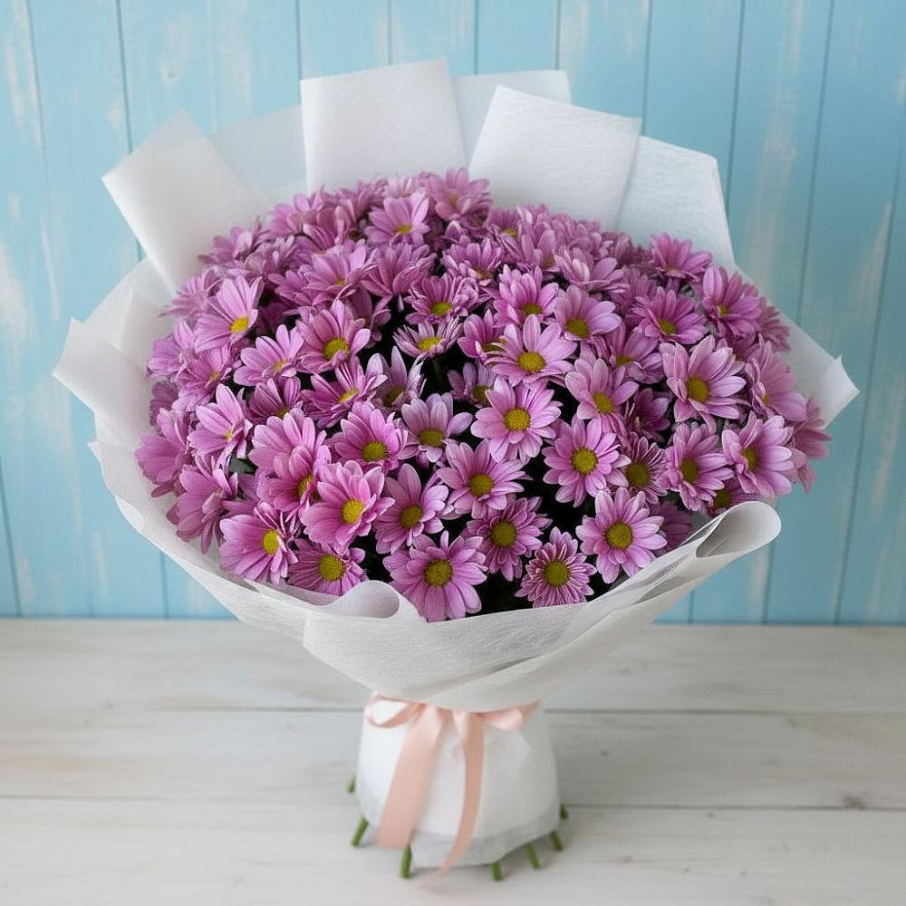 Букет цветов из: Хризантемы в Калининске