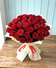 Букет 29 Красных роз в Калининске