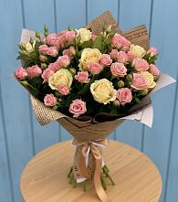 Букет цветов из:  Розы в Калининске