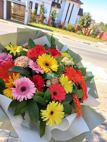 Букет цветов из: Герберы в Калининске